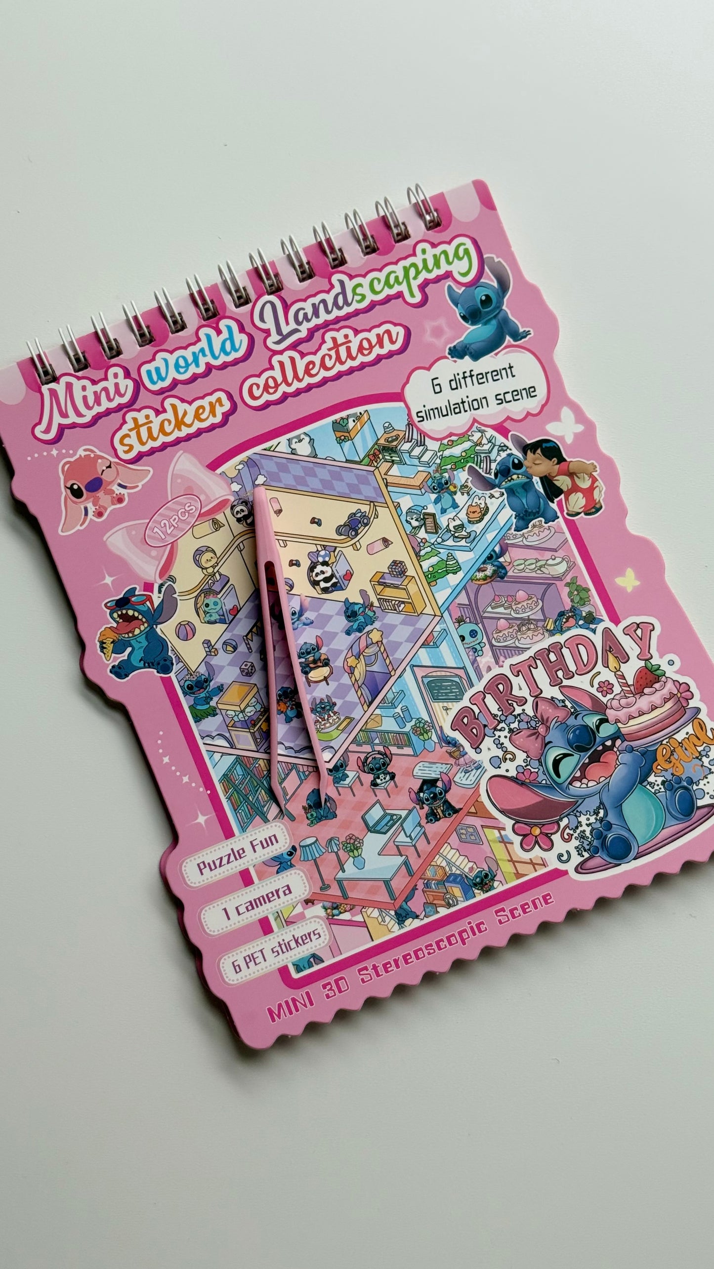 Domek do wyklejania Stich