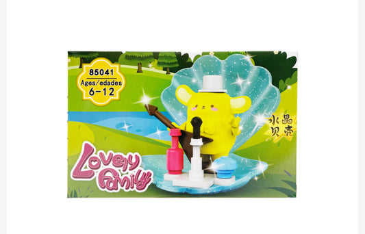 Klocki Kuromi i przyjaciele są wybierane losowo.