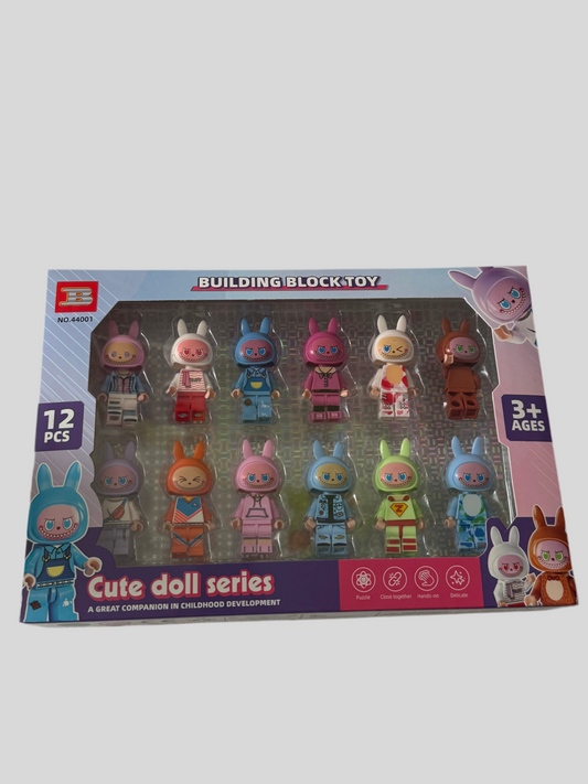 Zestaw figurek „Cute Doll Series” – 12 kolorowych postaci!