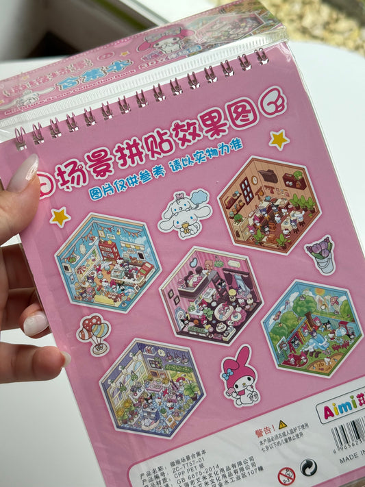 Domek do wyklejania z My Melody – kreatywny zestaw 3D