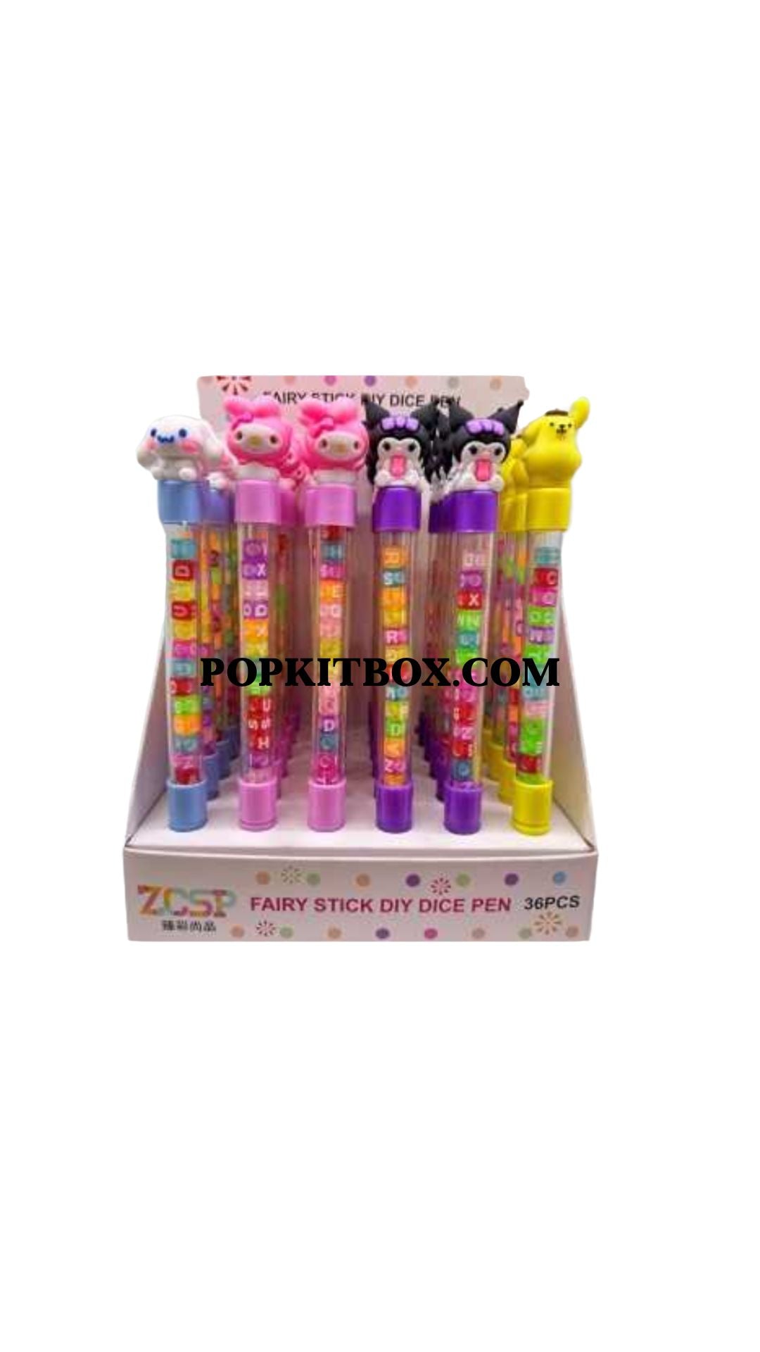 Długopisy DIY z literkami – Fairy Stick