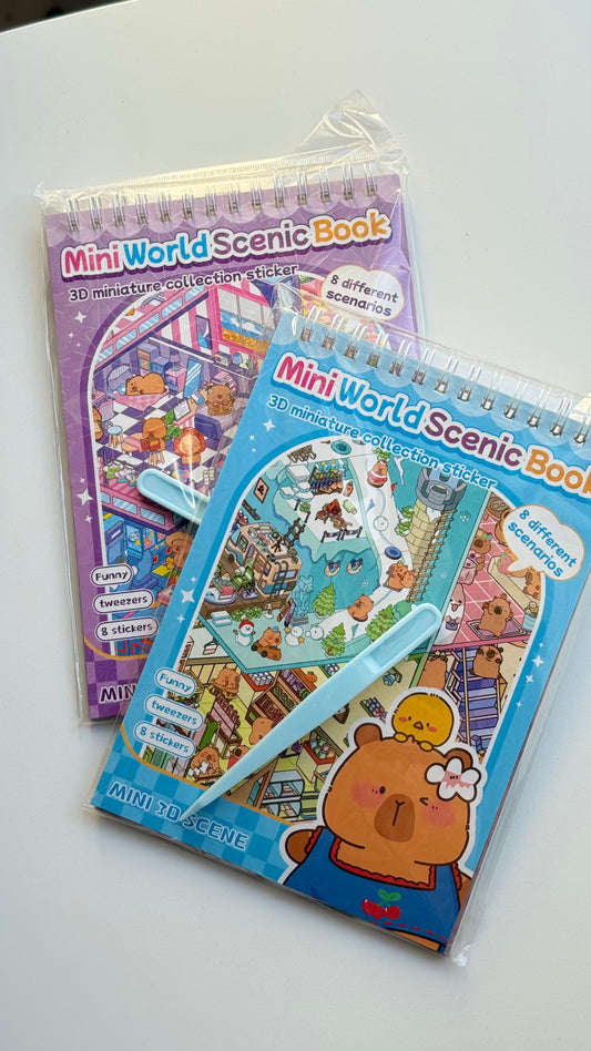 Domek z naklejkami – Kapibara