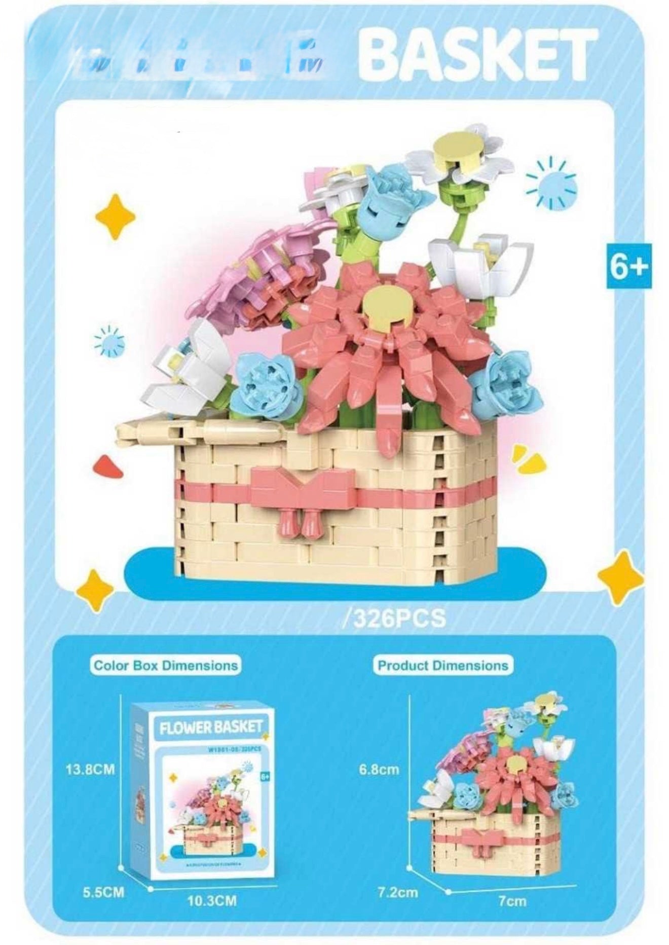 Klocki bukiet 💐