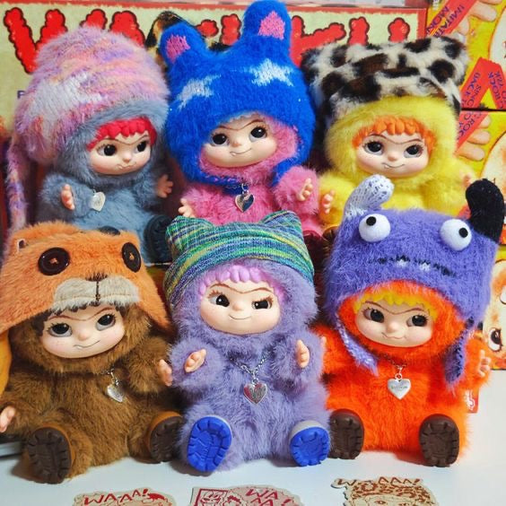 Figurka kolekcjonerska Cool Cool – Fuzzy Trendy Fun Party Wakuku
