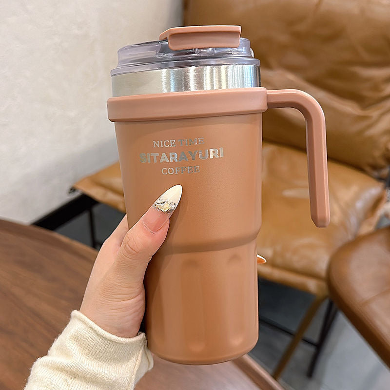 KUBEK TERMICZNY Z UCHWYTEM 600 ml