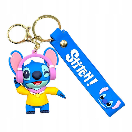 Brelok Lilo i Stitch Do Kluczy Torebki Zawieszka 3D