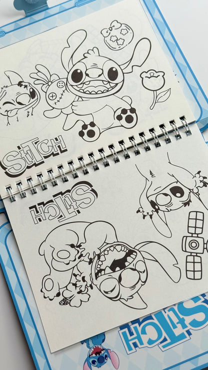 Domek do wyklejania + kolorowanka – zestaw w formie walizki