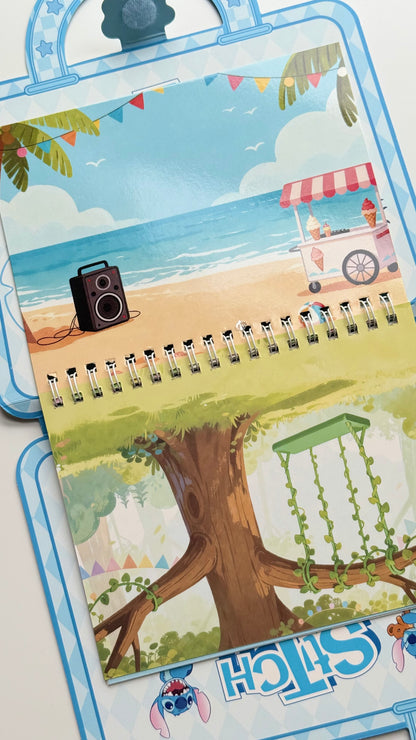 Domek do wyklejania + kolorowanka – zestaw w formie walizki