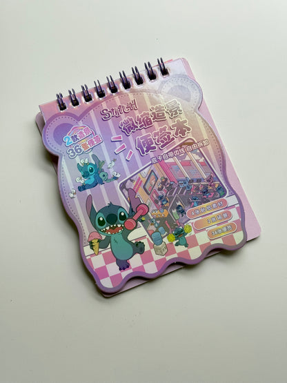 🏡Domek z naklejkami – Stitch + notes