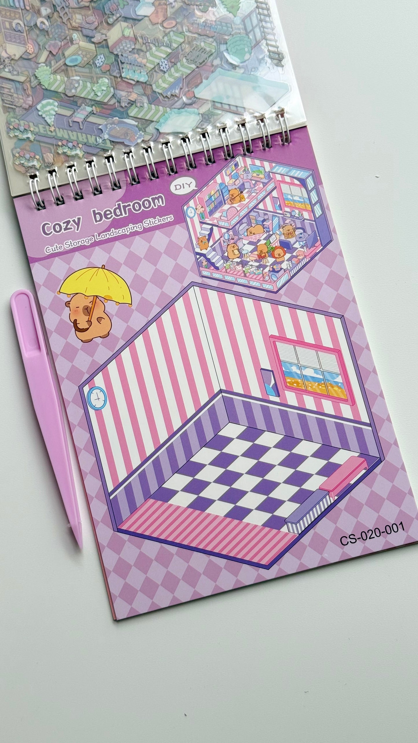 Domek z naklejkami – Kapibara