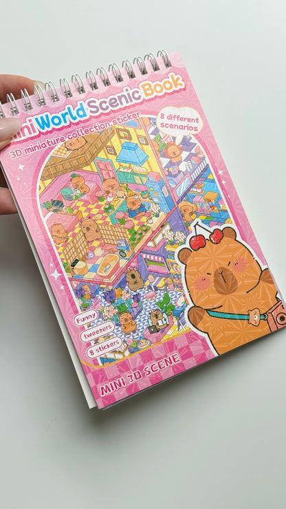 Domek z naklejkami – Kapibara