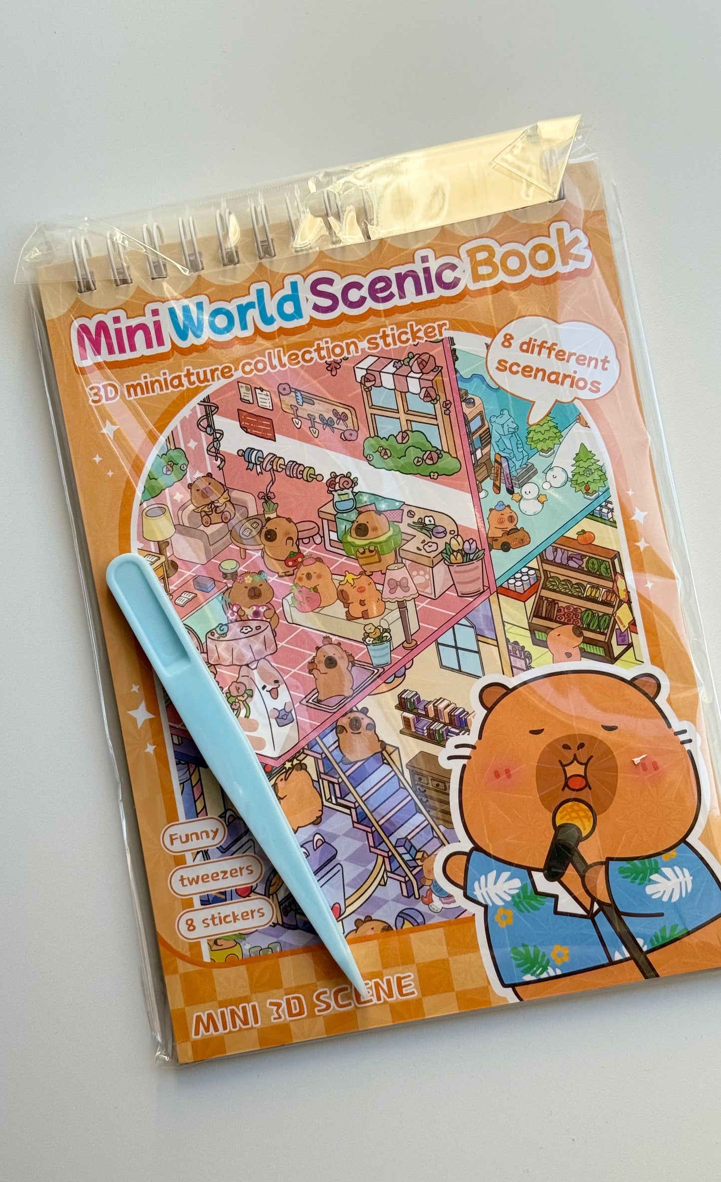 Domek z naklejkami – Kapibara