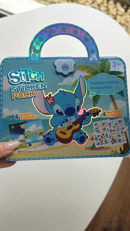 Domek do wyklejania + kolorowanka – zestaw w formie walizki