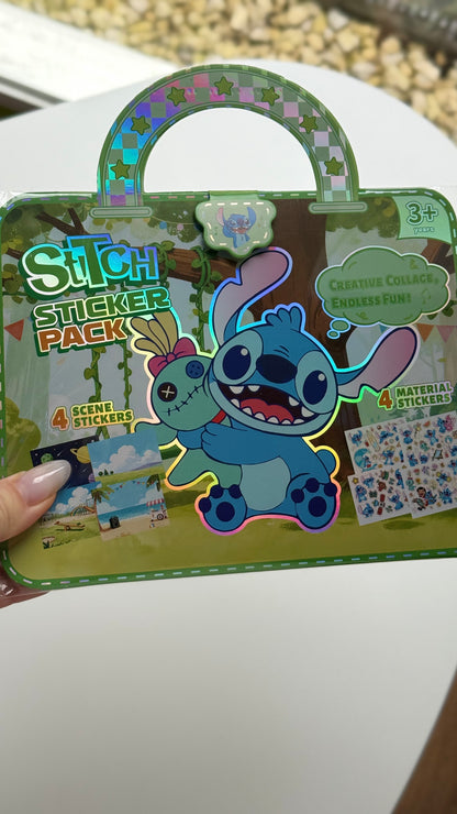 Domek do wyklejania + kolorowanka – zestaw w formie walizki