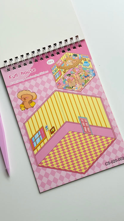 Domek z naklejkami – Kapibara