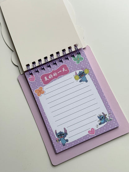 🏡Domek z naklejkami – Stitch + notes