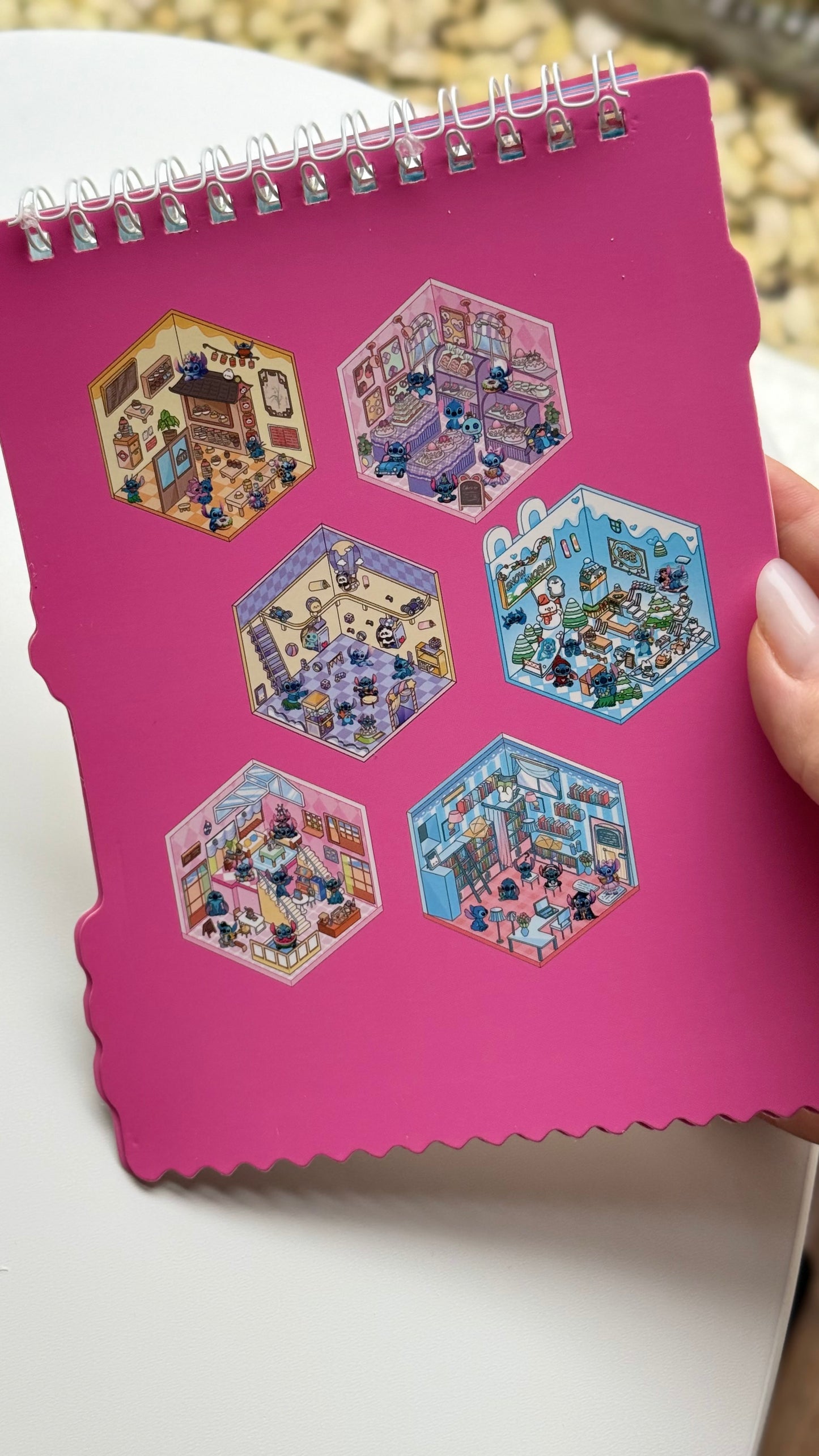 Domek do wyklejania Stich