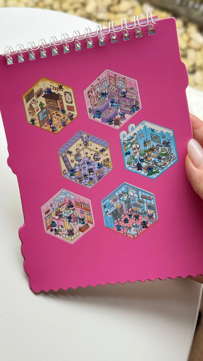 Domek do wyklejania Stich