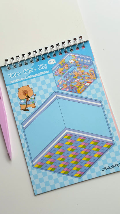 Domek z naklejkami – Kapibara