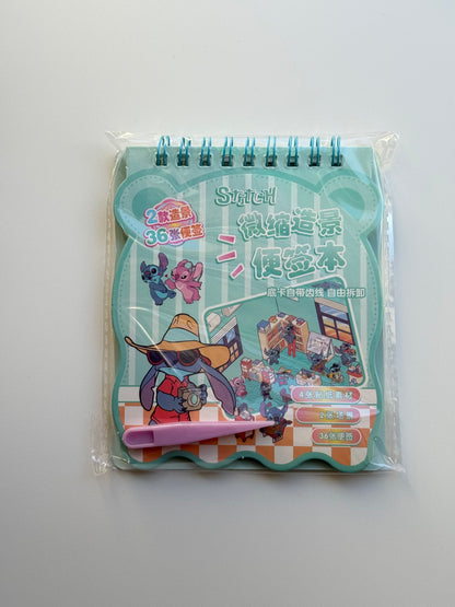 🏡Domek z naklejkami – Stitch + notes