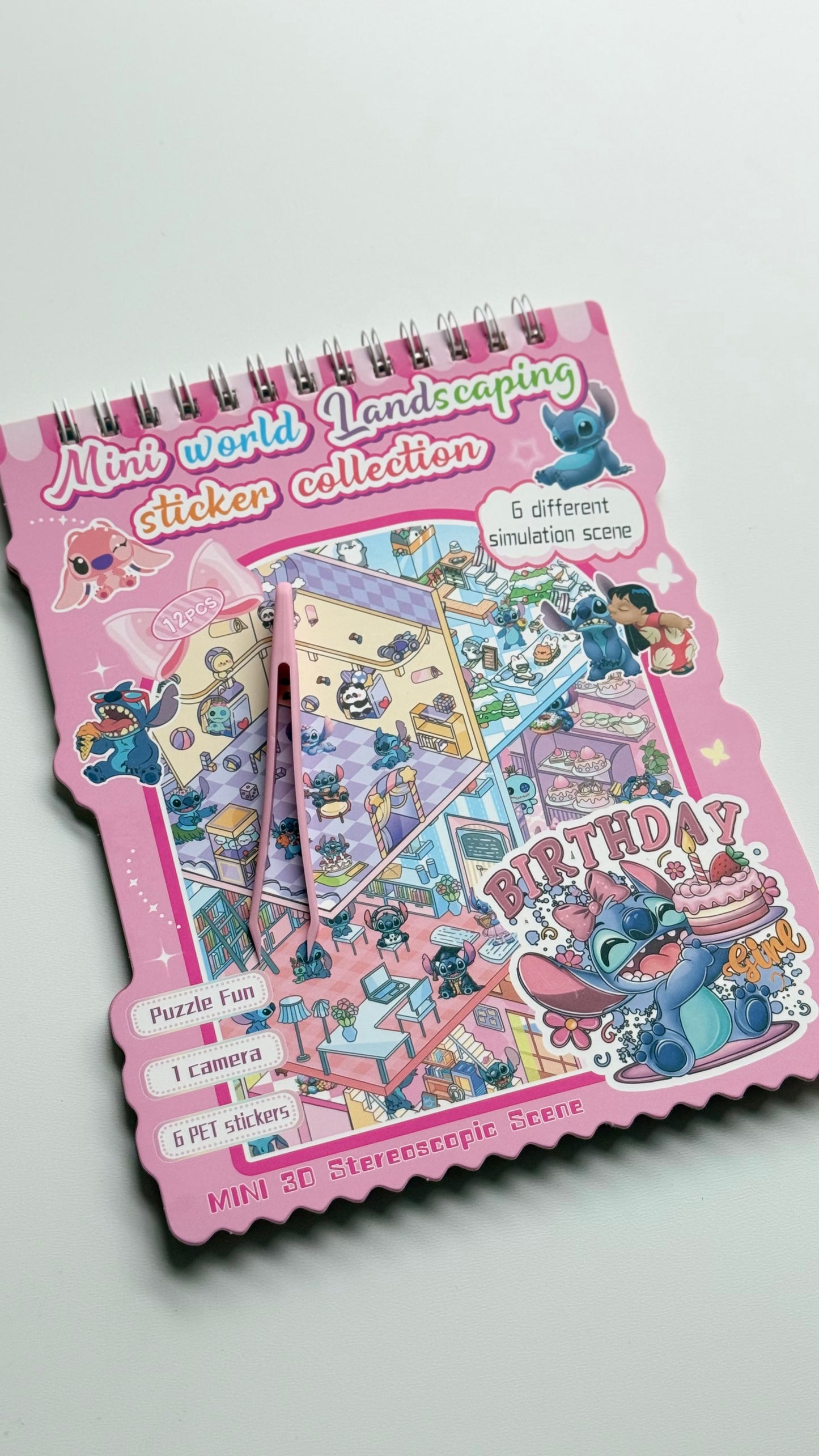 Domek do wyklejania Stich