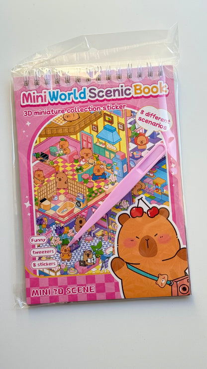 Domek z naklejkami – Kapibara