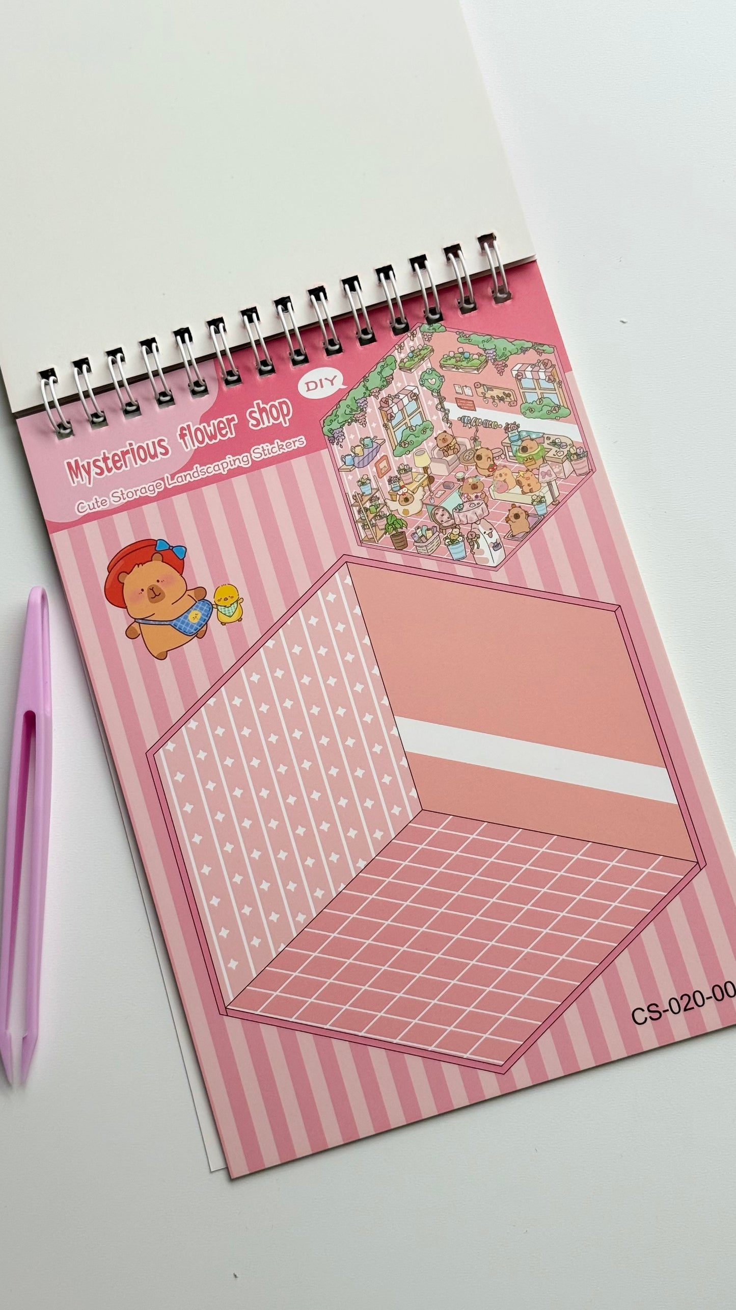 Domek z naklejkami – Kapibara