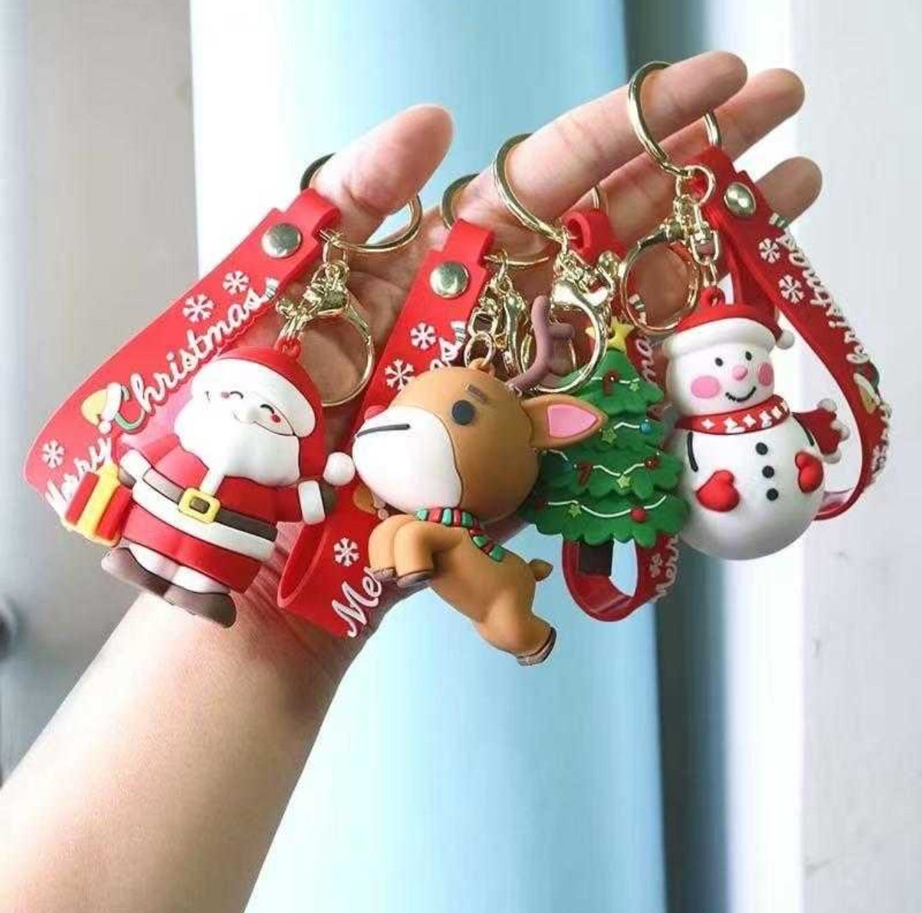 Mix breloczki świąteczne