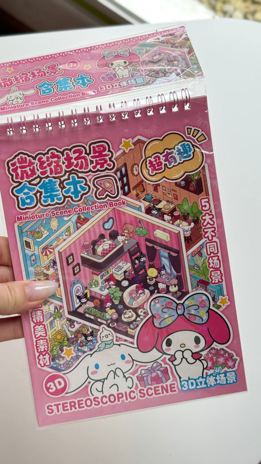 Domek do wyklejania z My Melody – kreatywny zestaw 3D