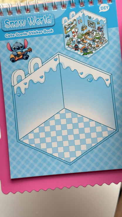 Domek do wyklejania Stich