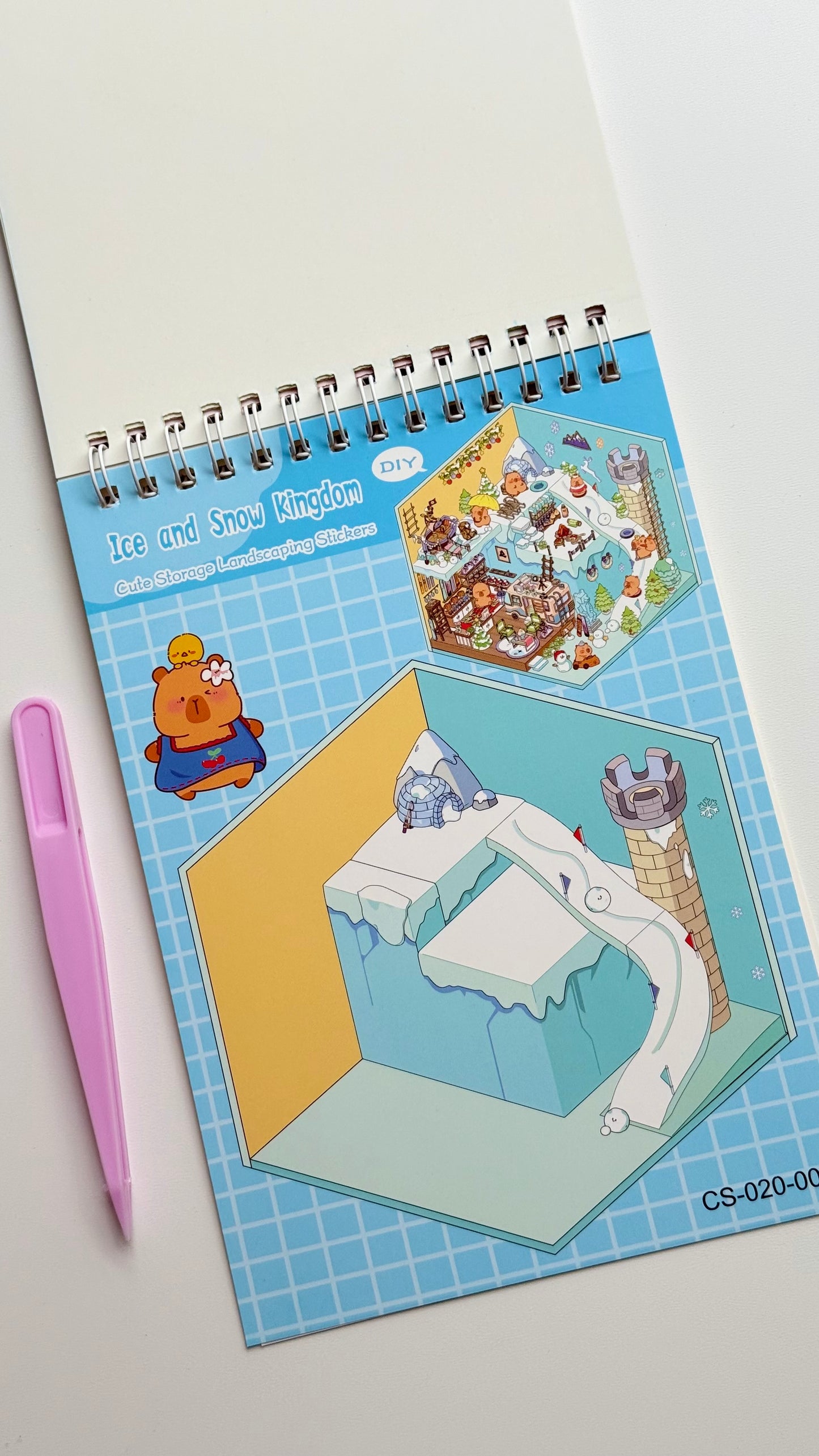 Domek z naklejkami – Kapibara