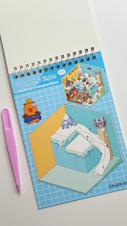 Domek z naklejkami – Kapibara