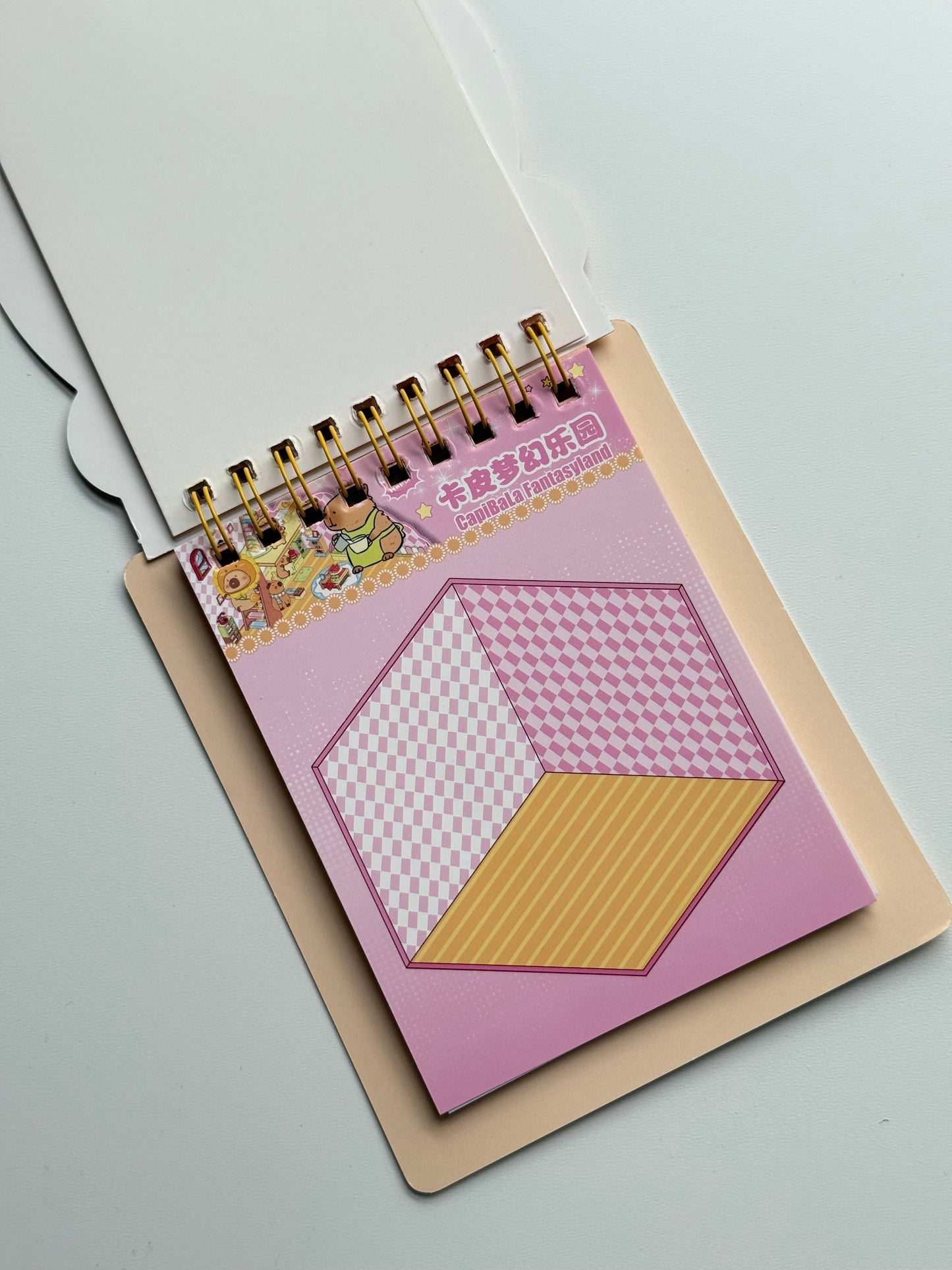 🦫 Domek z naklejkami – Kapibara+notes