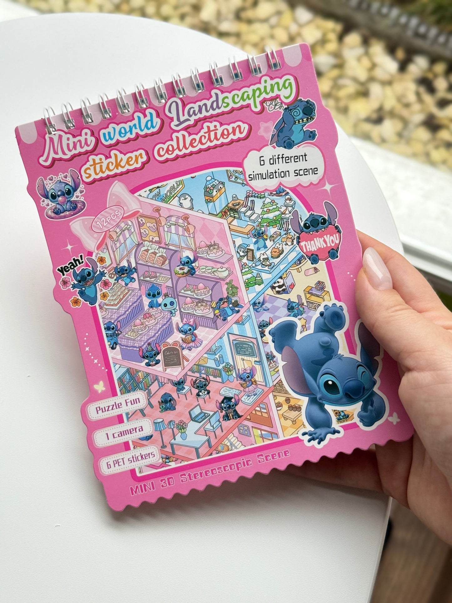 Domek do wyklejania Stich