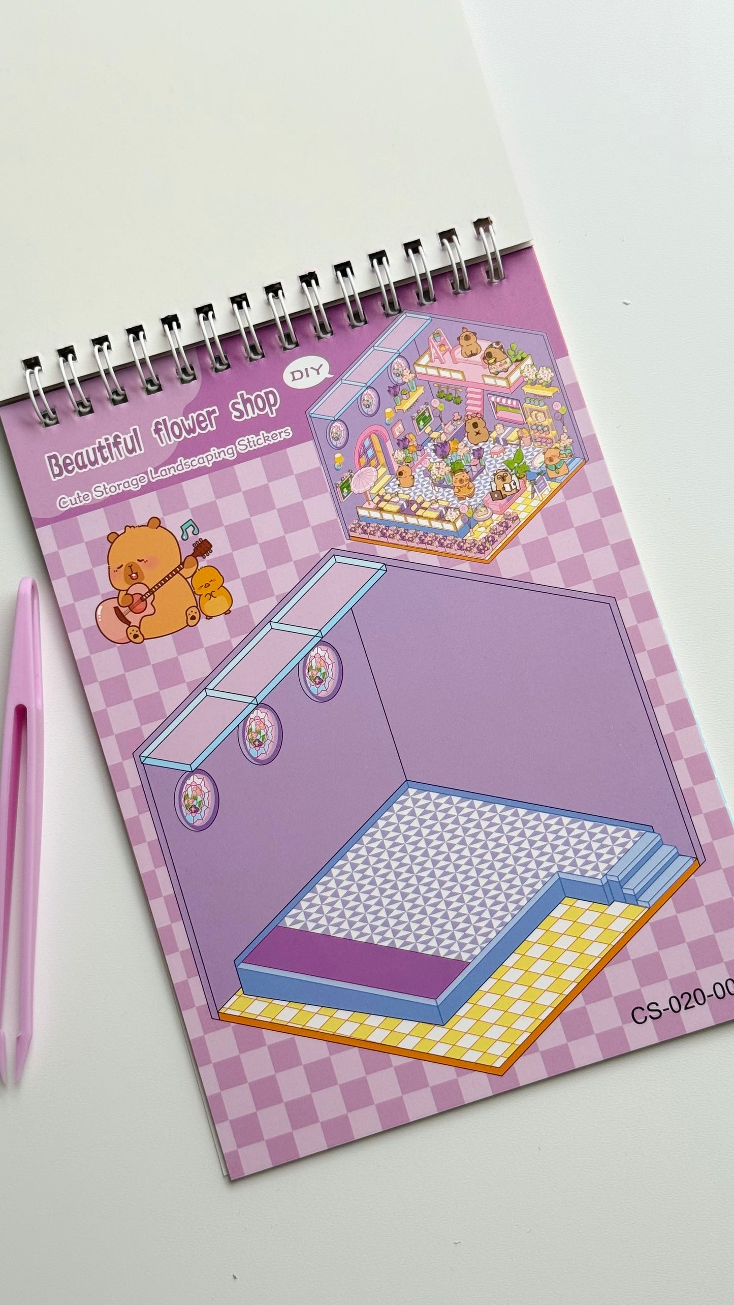 Domek z naklejkami – Kapibara