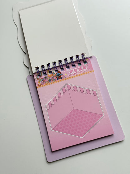 🏡Domek z naklejkami – Stitch + notes