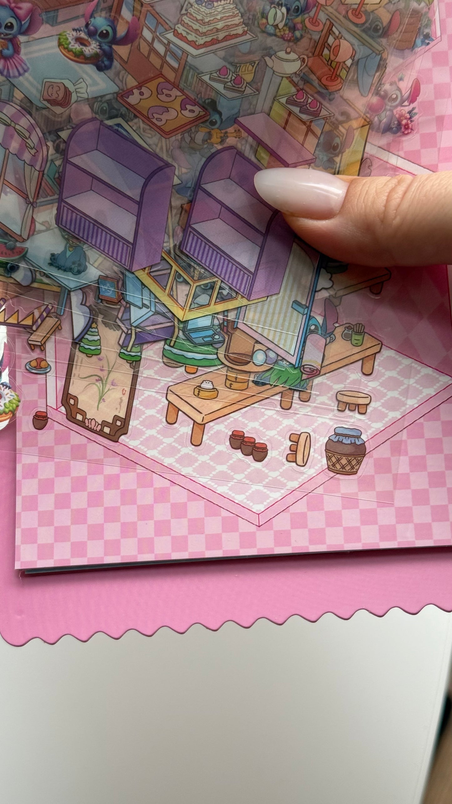 Domek do wyklejania Stich