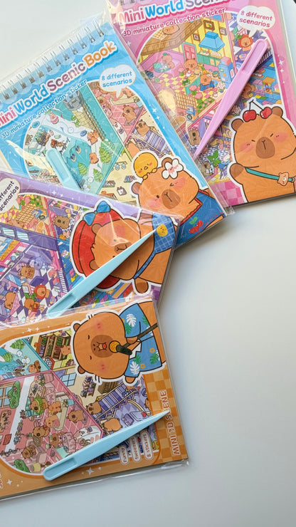 Domek z naklejkami – Kapibara