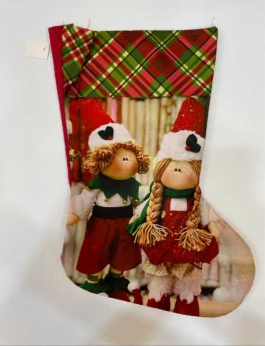 Skarpetka na kominek