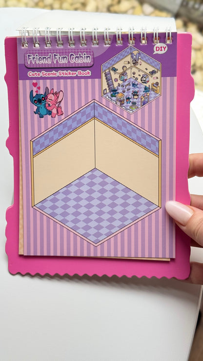 Domek do wyklejania Stich