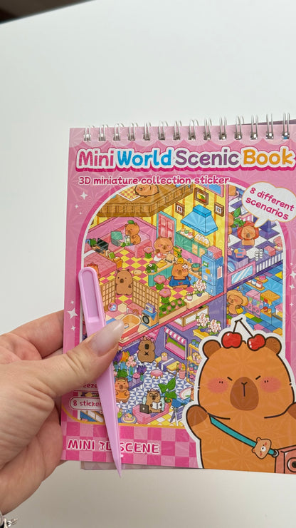 Domek z naklejkami – Kapibara