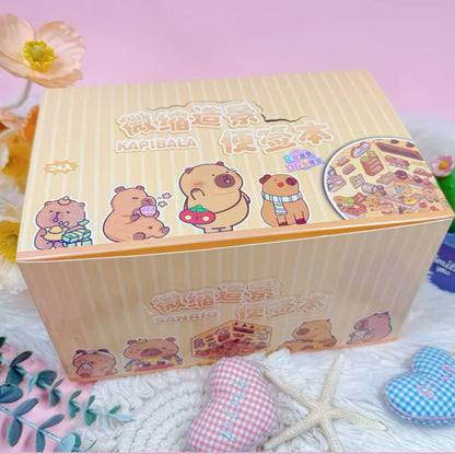 🦫 Domek z naklejkami – Kapibara+notes