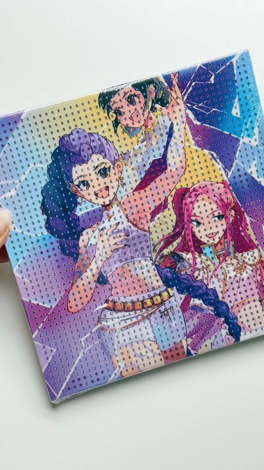 Malowanie diamentowe k pop