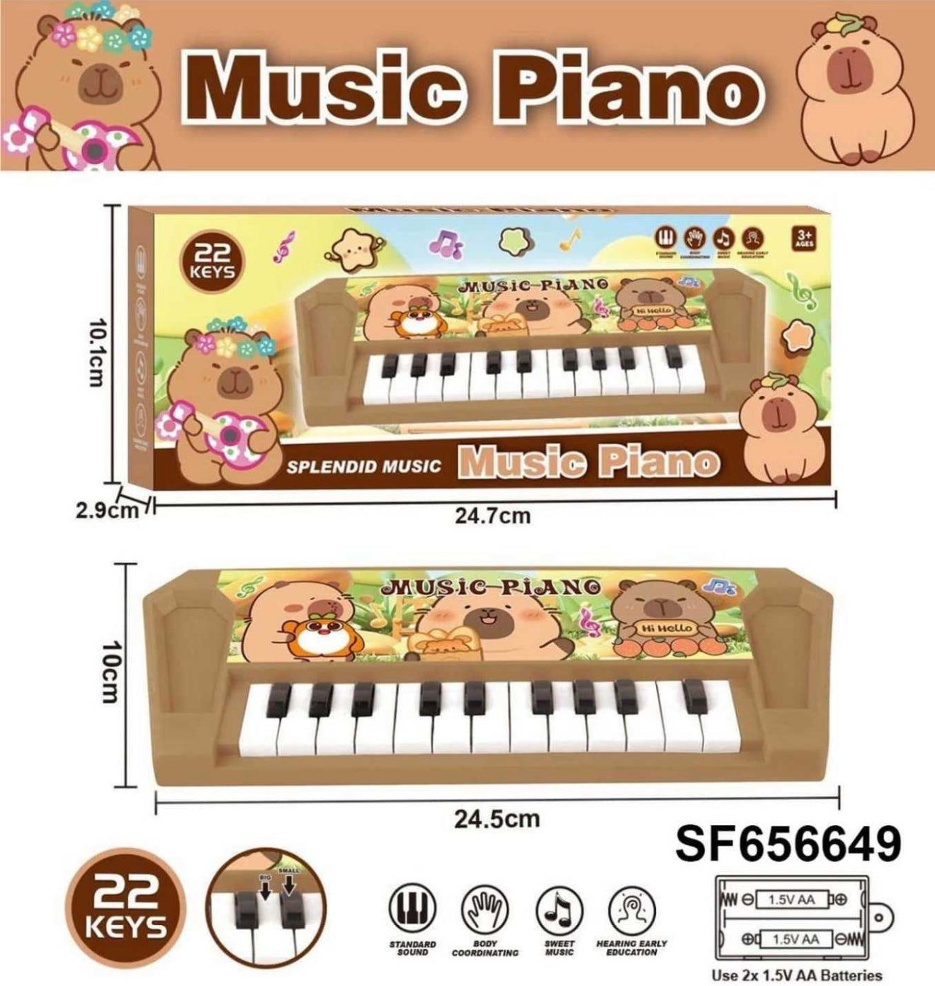 Pianino kapibara