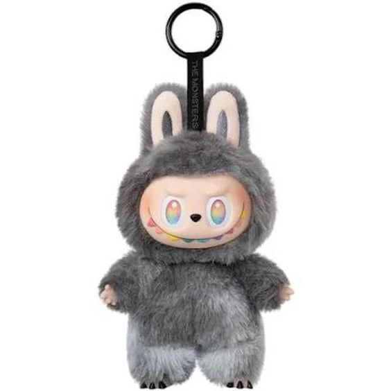 CZARNY Maskotka The Monsters Labubu Breloczek Lalka Zabawka  18cm