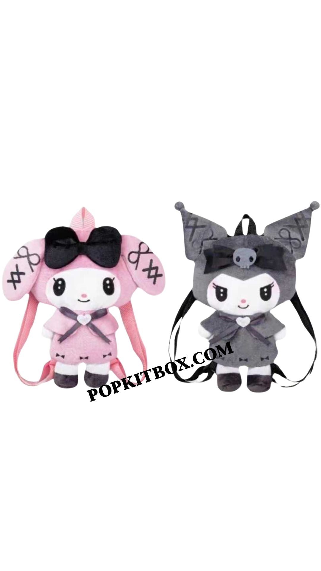 Plecak Pluszowy Kuromi SANRIO PLUSZ PLECACZEK TORBA DLA DZIECI PLECACZEK